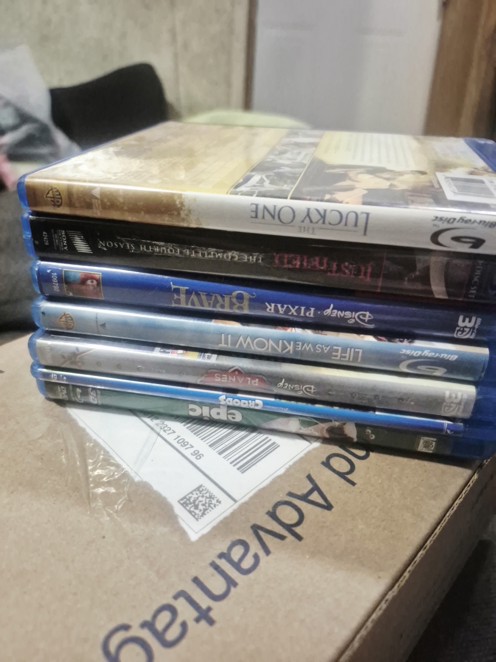 Assorted Blu-ray Movie Bundle - Blue Cases